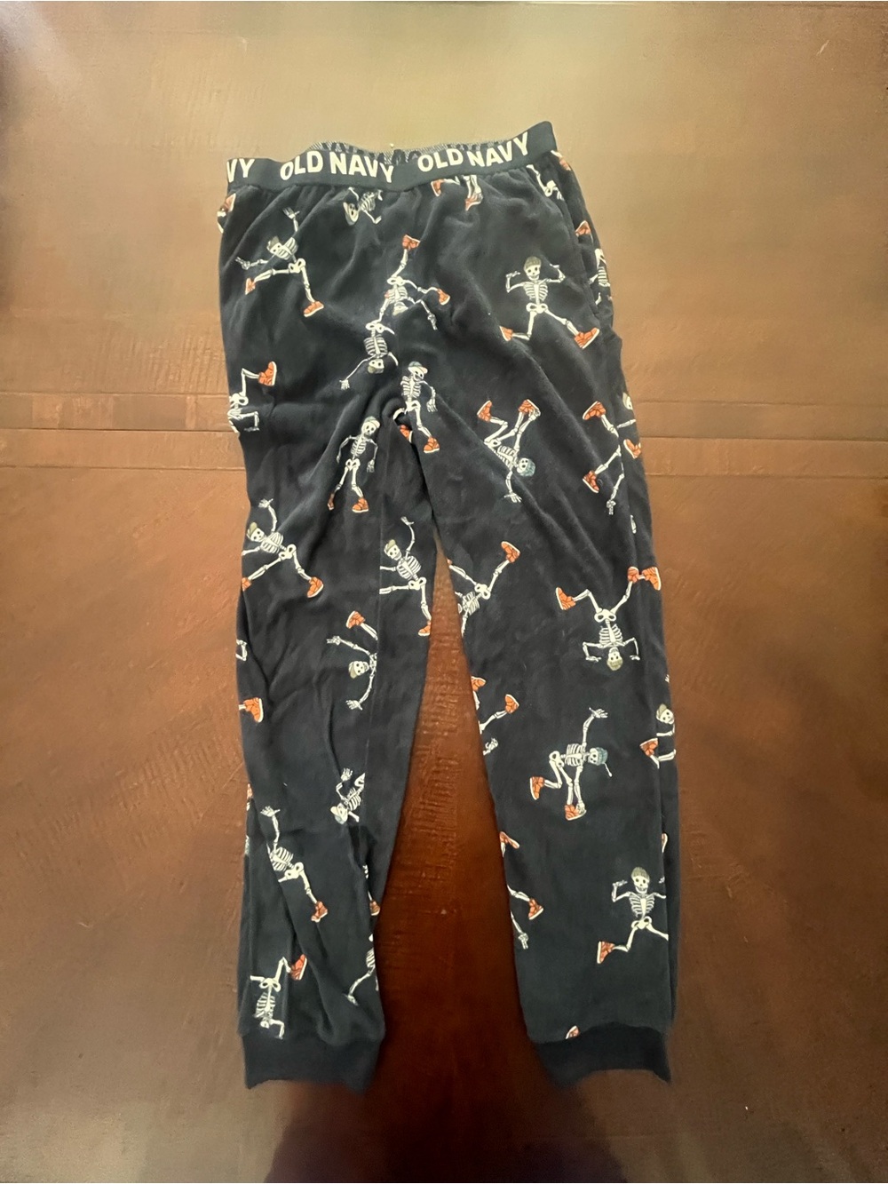 Fleece PJs Skeletons Skate XL Boys